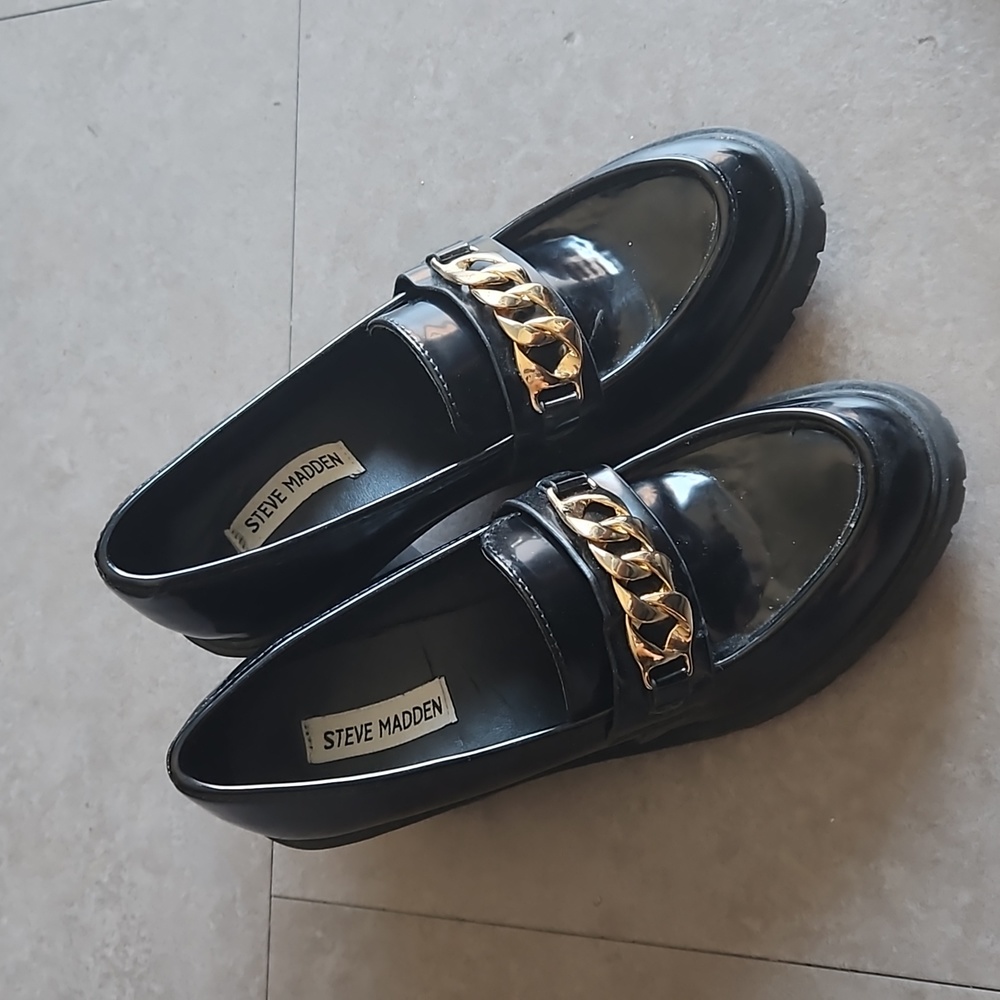 Steve Madden Chuncky Loafer Heels